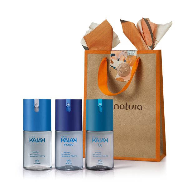 Presente Natura Trio de Desodorantes Kaiak 3 un de 100ml