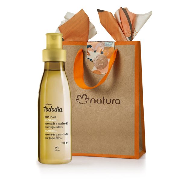 Presente Natura Body Splash Tododia Macadâmia 200ml