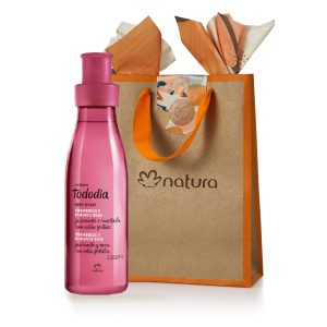 Presente Natura Body Splash Framboesa e Pimenta Rosa Tododia 200ml