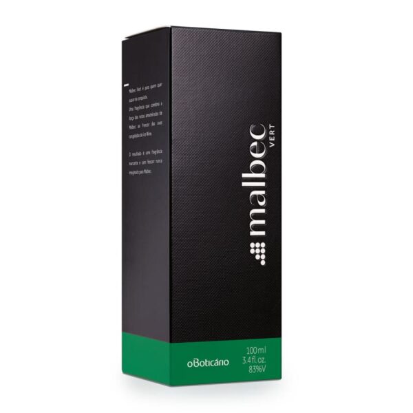 Perfume Malbec Vert Desodorante Colônia 100ml - Imagem 2