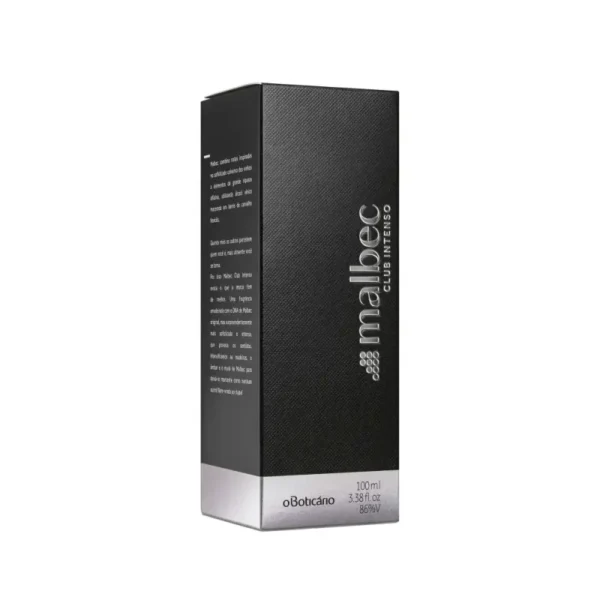 Perfume Malbec Club Intenso Desodorante Colônia 100ml - Imagem 3