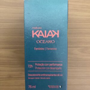 Desodorante Roll-on Kaiak Oceano Antitranspirante Feminino 75ml