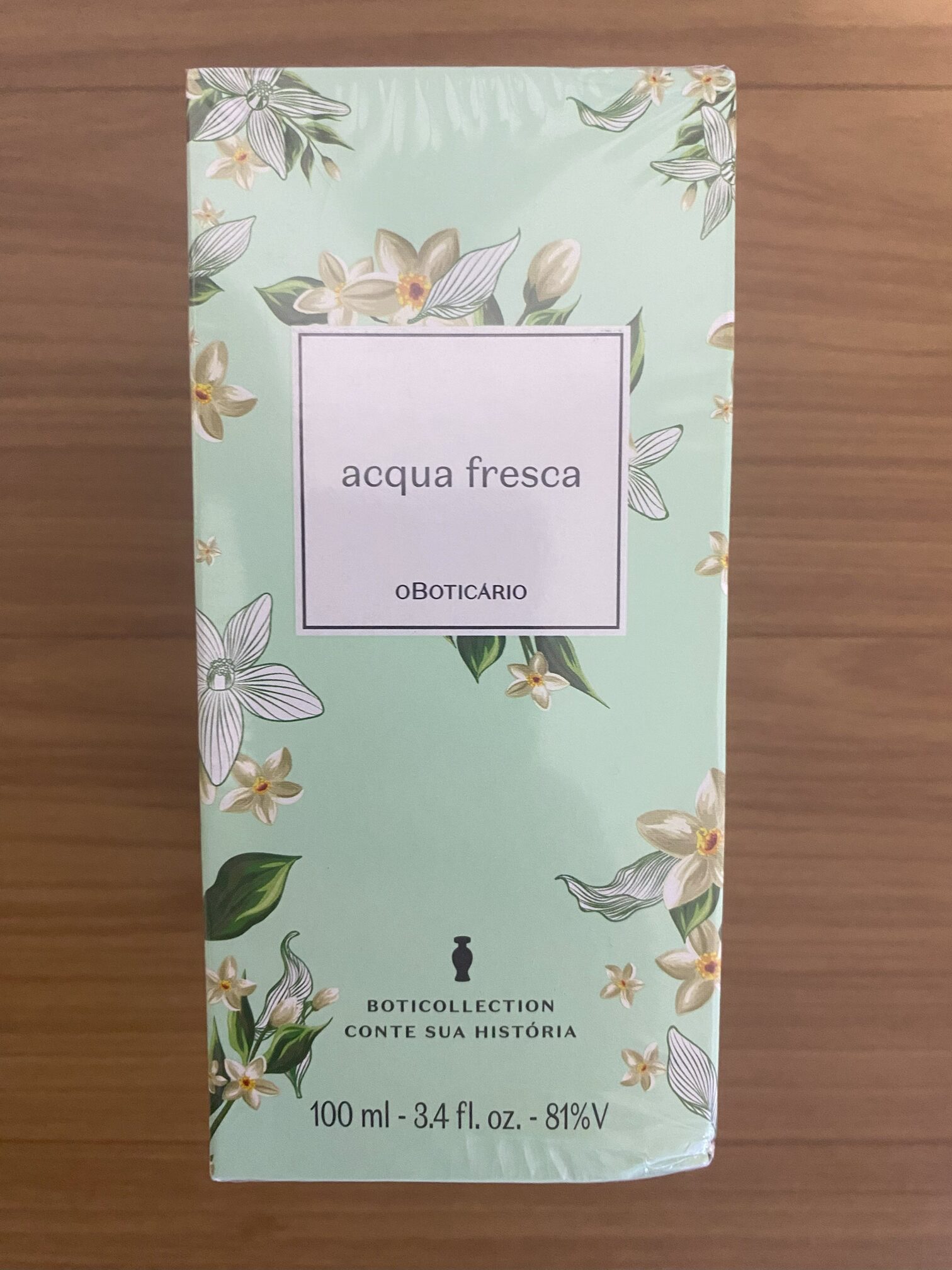 Perfume Boticollection Acqua Fresca Desodorante Colônia 100ml Boticário