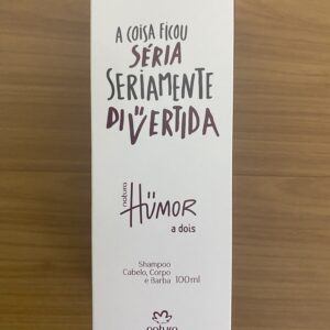 Shampoo Cabelo, Corpo e Barba Humor a Dois 100 ml Natura